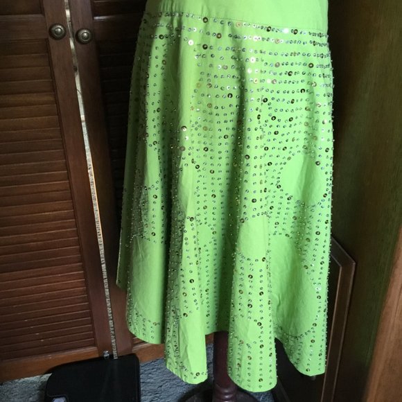 Silk Assets Sparkly Skirt - Picture 6 of 7